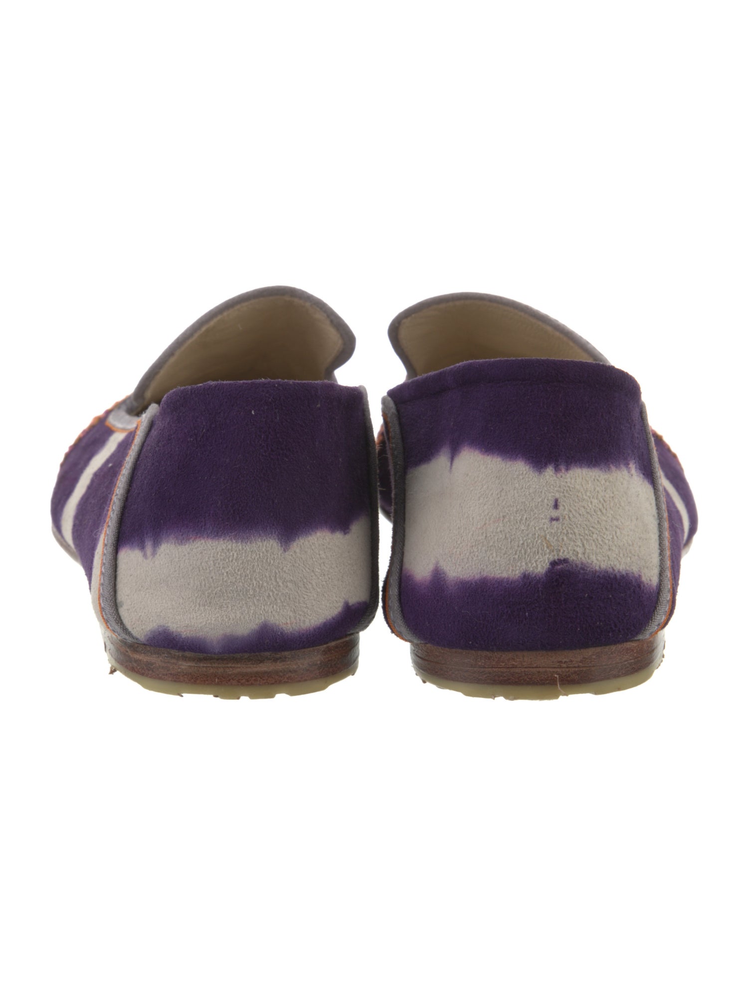 Meher Kakalia Suede Printed Loafers